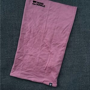 Mons Royale 100% merino wool OS unisex neck warmer / ski cowl